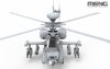 Meng Model QS-004 Boeing AH-64D Apache Longbow Heavy Attack Helicopter 1/35